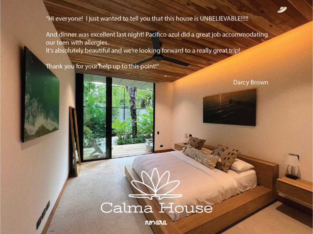 Calma house customer review